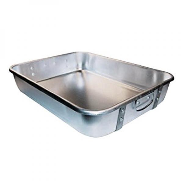 Winco Roast Pan With Strap Aluminum; 4 Count; 1 Per Case - High Mart Wholesale