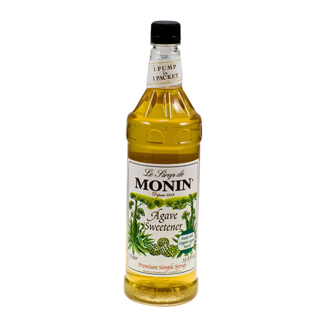 Monin Organic Agave Nectar; 1 Liter; 4 Per Case - High Mart Wholesale