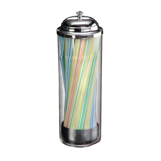 American Metalcraft Straw Dispenser; 1 Each - High Mart Wholesale