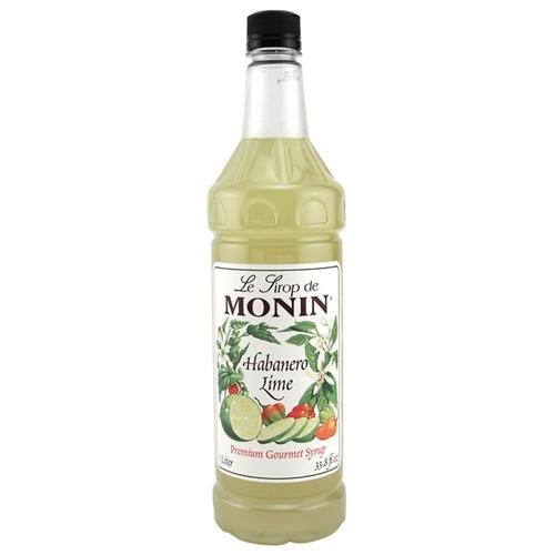 Monin Habanero Lime Syrup; 1 Liter; 4 Per Case - High Mart Wholesale