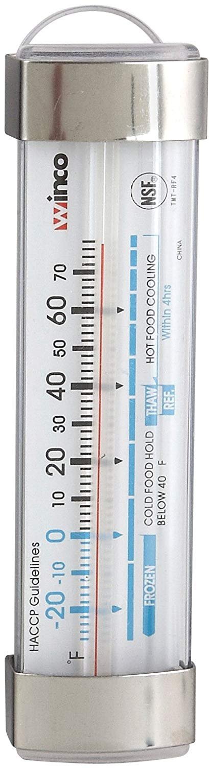 Winco Thermometer Refrigerator/Freezer 4 3/4 Inches; 12 Each; 1 Per Case - High Mart Wholesale