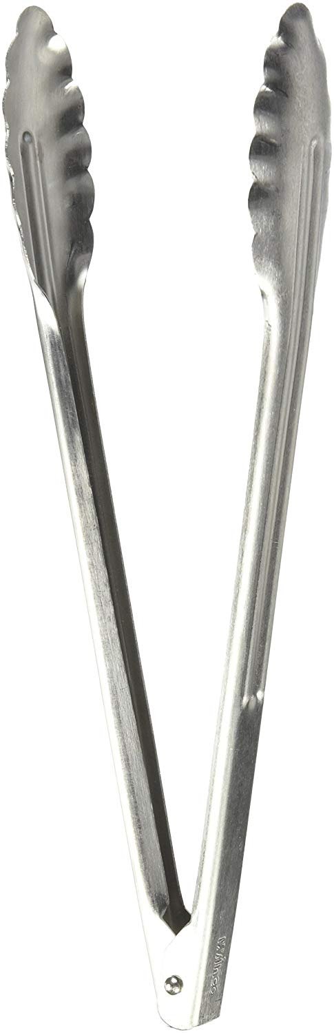 Winco Utility Tong Heavyweight Stainless Steel; 1 Each - High Mart Wholesale