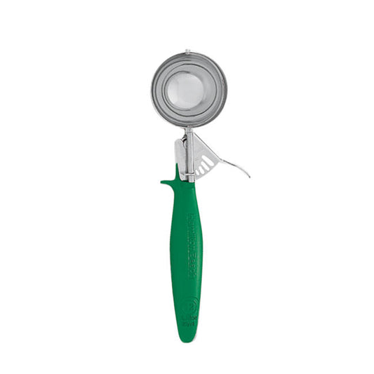 Hamilton Beach 2.78 Ounce Microban Stainless Steel Ergogrip Green Disher; 1 Each