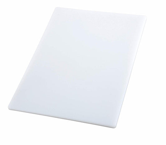 Winco Cutting Board White 6X10x0.5"; 20 Each; 1 Per Case - High Mart Wholesale