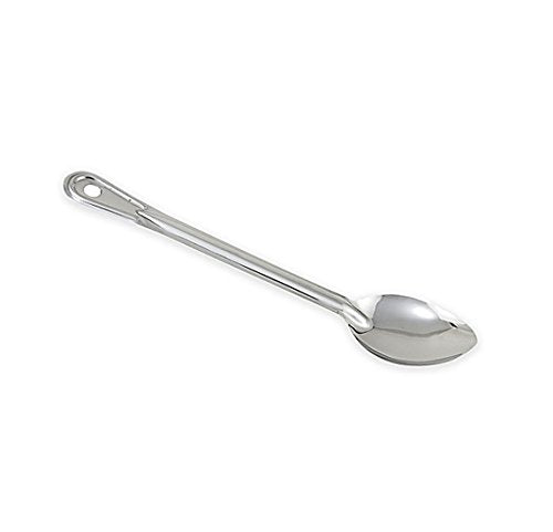 Winco Basting Spoon Solid 13 Inches Stainless Steel; 12 Each; 1 Per Case - High Mart Wholesale