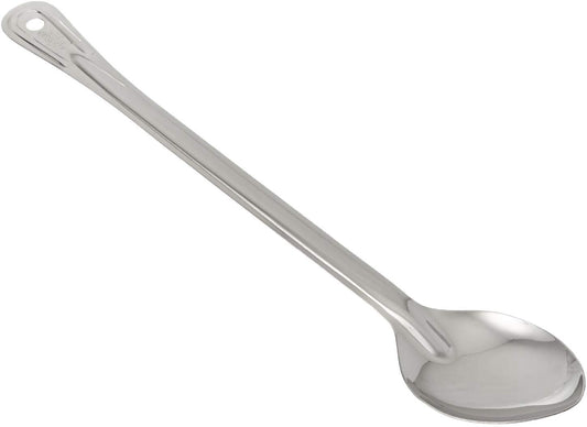 Winco 18 Inch Basting Spoon Stainless Steel; 12 Each; 1 Per Case - High Mart Wholesale