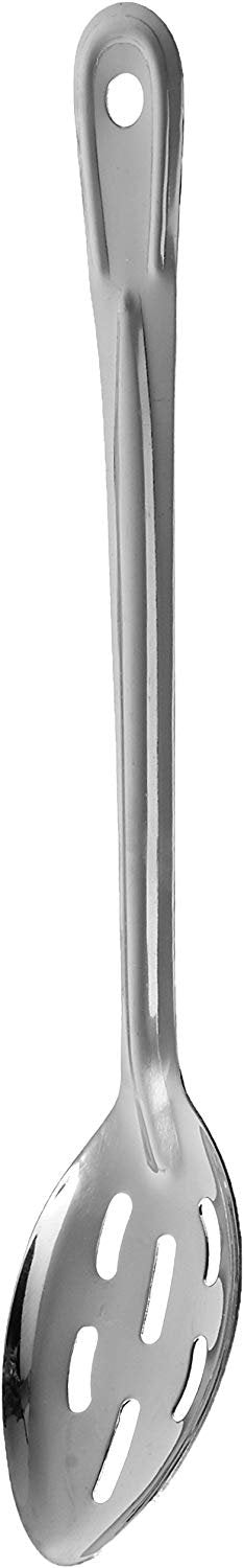 Winco Basting Spoon Slotted Stainless Steel 13 Inches; 12 Each; 1 Per Case - High Mart Wholesale