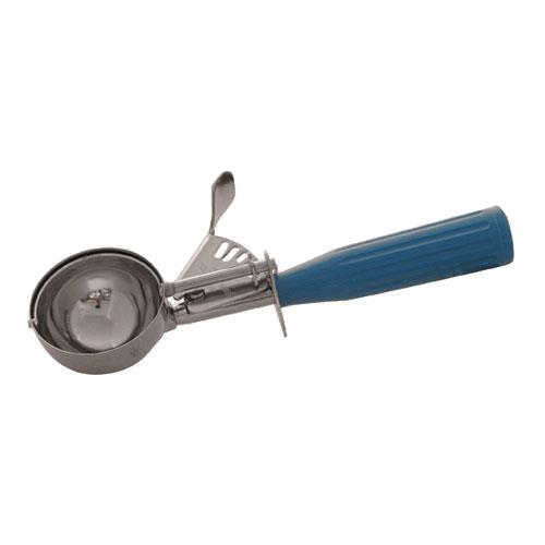 Winco Ice Cream Disher Plastic Size 16 Blue; 1 Each - High Mart Wholesale