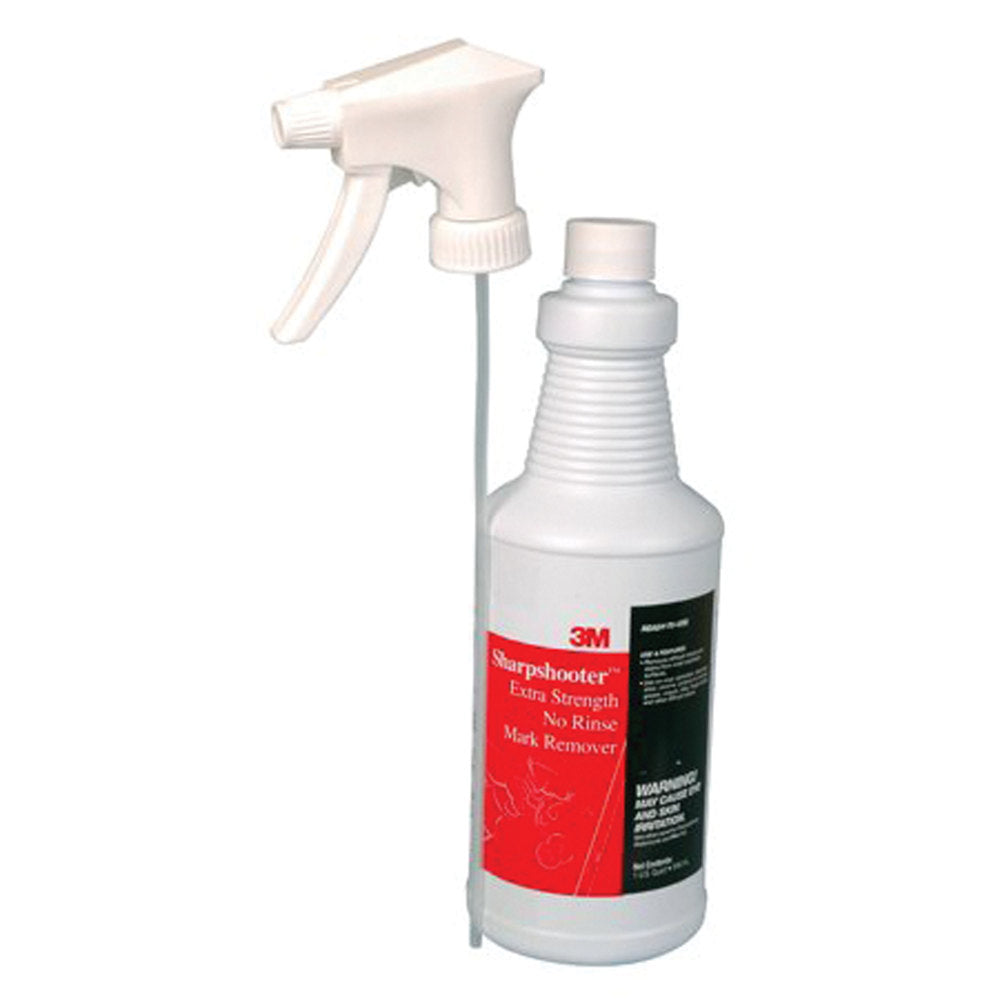 3M Sharpshooter Extra Strength Mark Remover No Rinse; 1 Quart; 12 Per Case - High Mart Wholesale