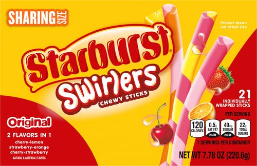 Starburst Swirlers; 7.78 Ounces; 8 Per Case