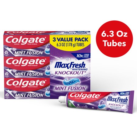 Colgate Max Fresh Toothpaste Knockout; 18.9 Ounces; 6 Per Case