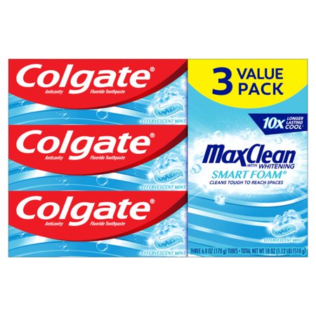 Colgate Max Fresh Toothpaste Original; 18.9 Ounces; 6 Per Case