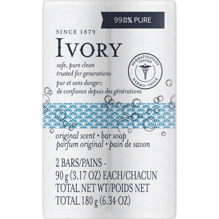 Ivory Personal Bar Soap Original Scent; 6.34 Ounces; 36 Per Case