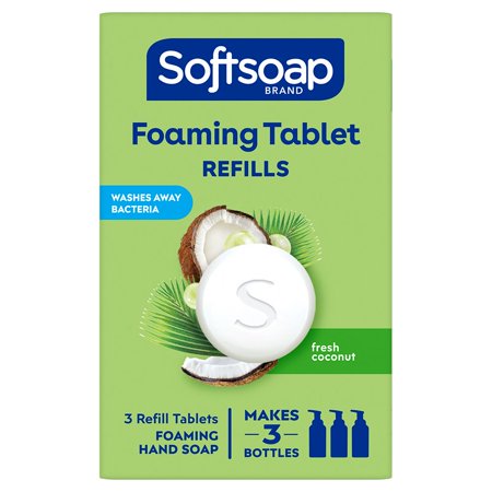 Softsoap Foaming Tablets Hand Wash Coconut; 8.2 Gram; 6 Per Case