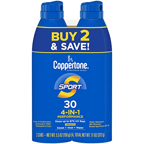 Coppertone Sport Spray Twin Pack Spf30; 11 Ounce; 3 Per Box; 4 Per Case - High Mart Wholesale