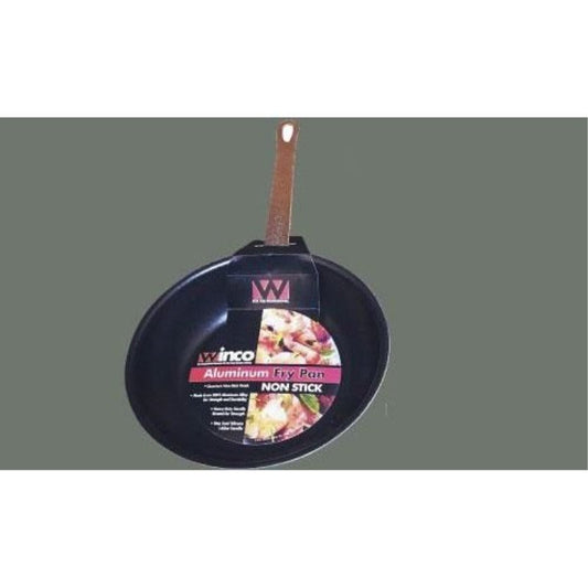 Winco Aluminum Fry Pan Non-Stick Finish; 1 Each - High Mart Wholesale