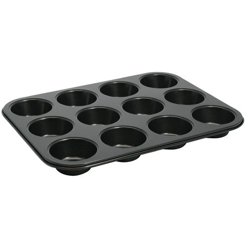 Winco Muffin Pan Nonstick Tin 12 Cup; 1 Each - High Mart Wholesale