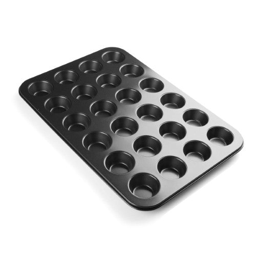 Winco Mini Muffin Pan Nonstick Tin Plate; 12 Each; 1 Per Case - High Mart Wholesale