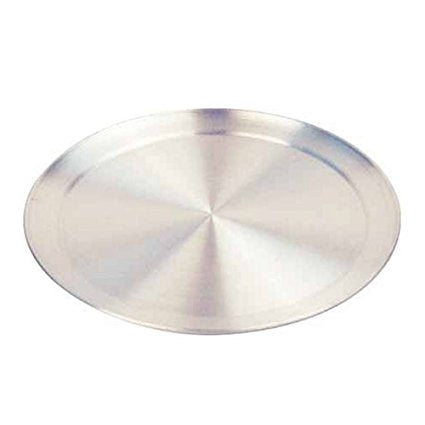 Winco 13 Inch Wide Rim Aluminum Pizza Tray; 1 Each - High Mart Wholesale