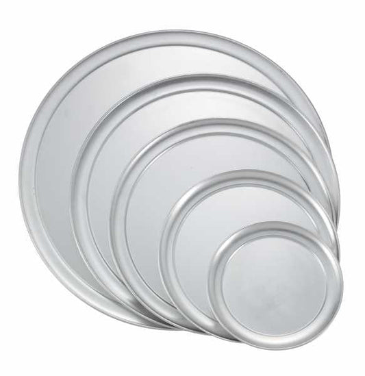 Winco 18 Inch Wide Rim Pizza Tray Aluminum; 1 Each - High Mart Wholesale