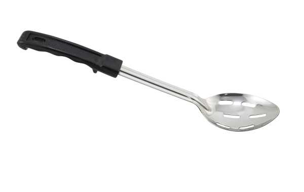 Winco 15 Inch Slotted Basting Spoon; 12 Each; 1 Per Case - High Mart Wholesale