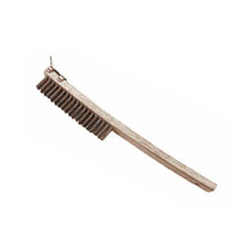 Winco Wire Brush 3X19 With Wooden Handle; 1 Dozen - High Mart Wholesale