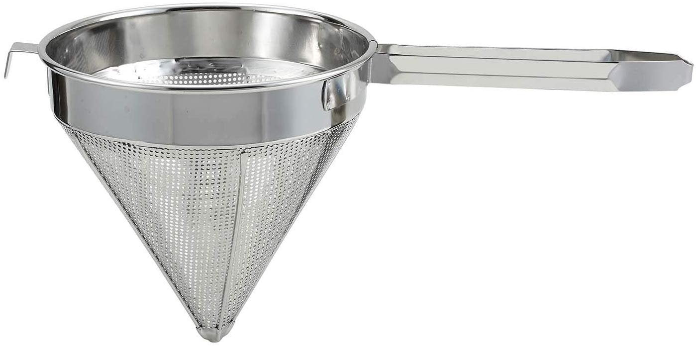 Winco Strainer China Cap 10 Inch Coarse Stainless Steel; 1 Each - High Mart Wholesale