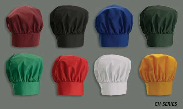 Winco 13 Inches Black Chef Hat; 24 Each; 1 Per Case - High Mart Wholesale