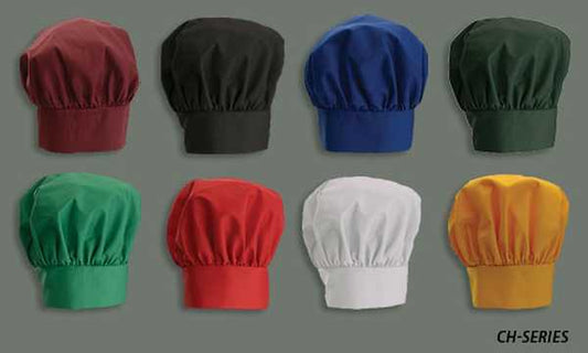 Winco 13 Inches Black Chef Hat; 24 Each; 1 Per Case - High Mart Wholesale