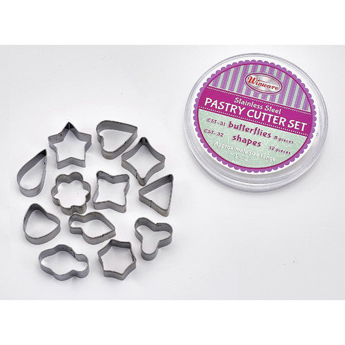 Winco Cookie Cutter Set 12 Piece Stainless Steel; 12 Each; 1 Per Case - High Mart Wholesale