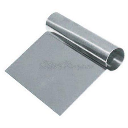 Winco Dough Scraper Steel 5.25X4.25"; 12 Each; 1 Per Case - High Mart Wholesale