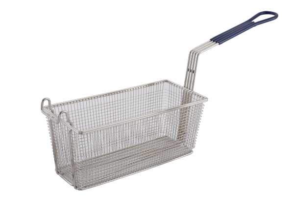 Winco Fry Basket Blue Handle; 1 Each - High Mart Wholesale