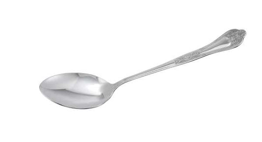 Winco Solid Spoon Elegance 11 Inch; 12 Each; 1 Per Case - High Mart Wholesale