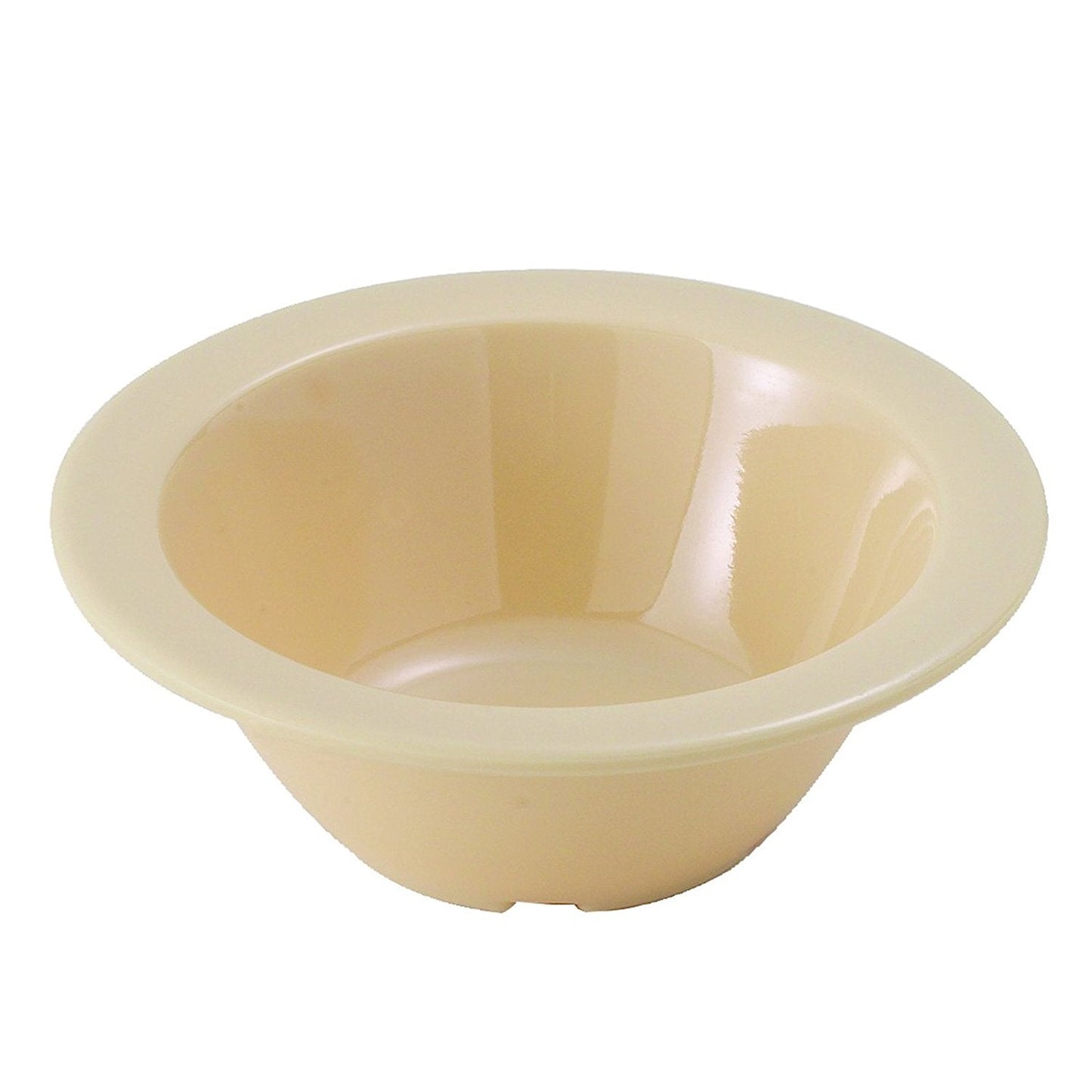 Winco 4 Ounce Melamine Fruit Bowls Tan; 1 Dozen; 1 Per Case - High Mart Wholesale