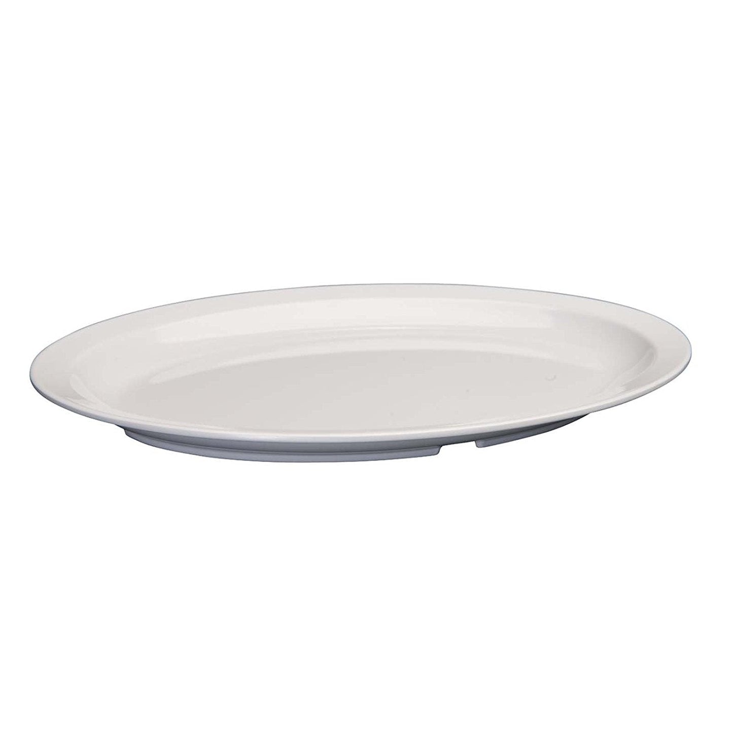 Winco Melamine Oval Platter; 1 Dozen; 4 Per Case - High Mart Wholesale