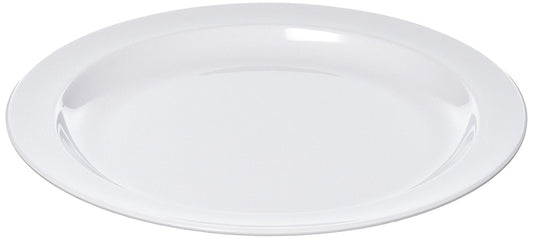 Winco Round Plate White 10.25 Inch; 1 Dozen - High Mart Wholesale