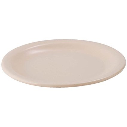 Winco Plate Round Melamine Tan 6.5 Inch; 1 Dozen - High Mart Wholesale