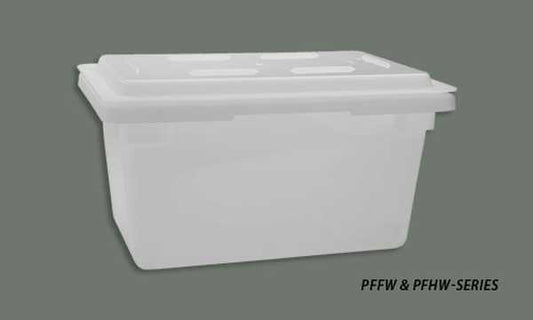 Winco Food Storage Box White; 12 Each; 1 Per Case - High Mart Wholesale