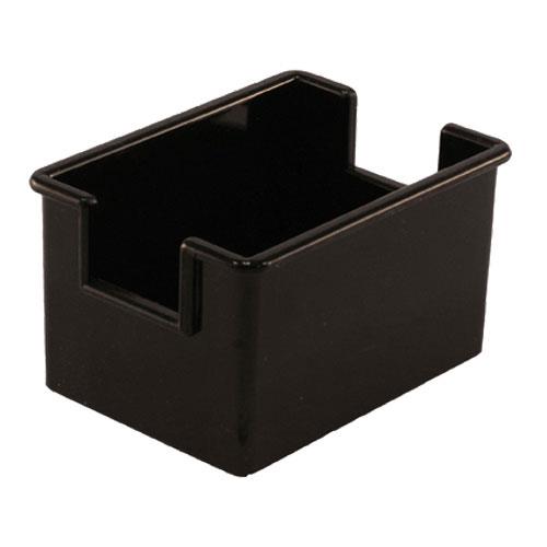 Winco Sugar Packet Holder Black Plastic; 1 Dozen; 6 Per Case - High Mart Wholesale