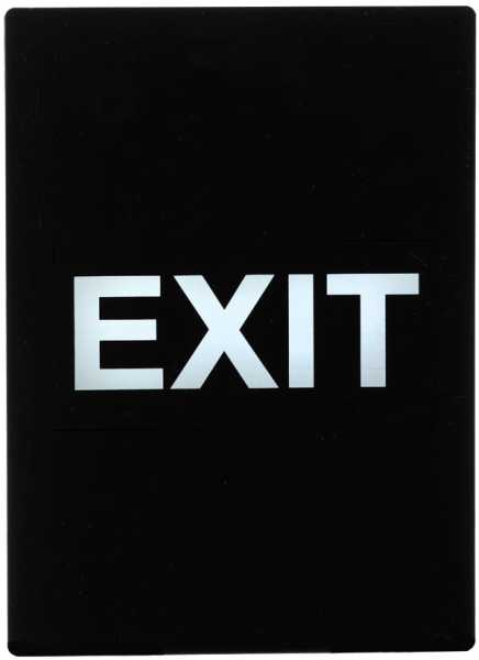 Winco Sign Exit Sign; 6 Each; 1 Per Case - High Mart Wholesale