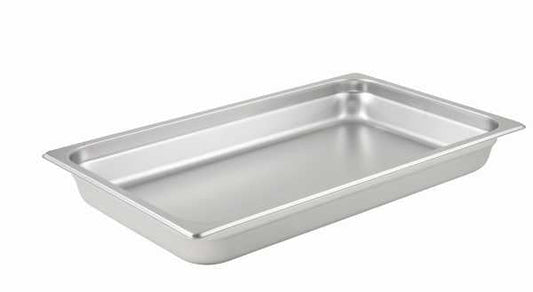 Winco Pan Anti Jamarica Full Size 2.5"; 6 Each; 1 Per Case - High Mart Wholesale