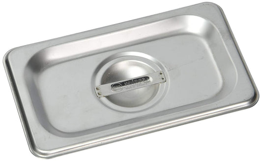 Winco Steam Pan Cover Stainless Steel Solid; 1 Each - High Mart Wholesale