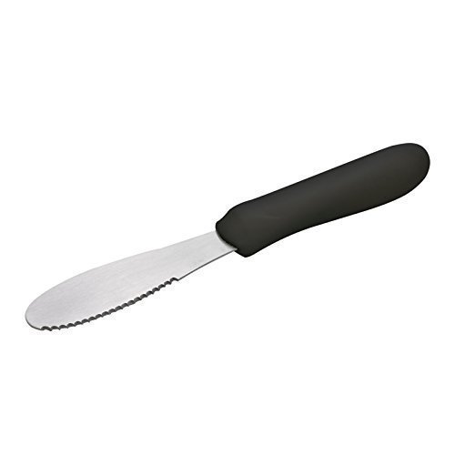 Winco Sandwich Spreader Black Handle; 12 Each; 1 Per Case - High Mart Wholesale