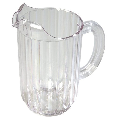 Winco Water Pitcher Clear 48 Ounces; 12 Each; 1 Per Case - High Mart Wholesale