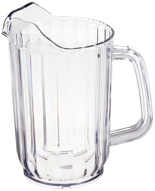 Winco 32 Ounce Clear Water Pitcher; 1 Each - High Mart Wholesale