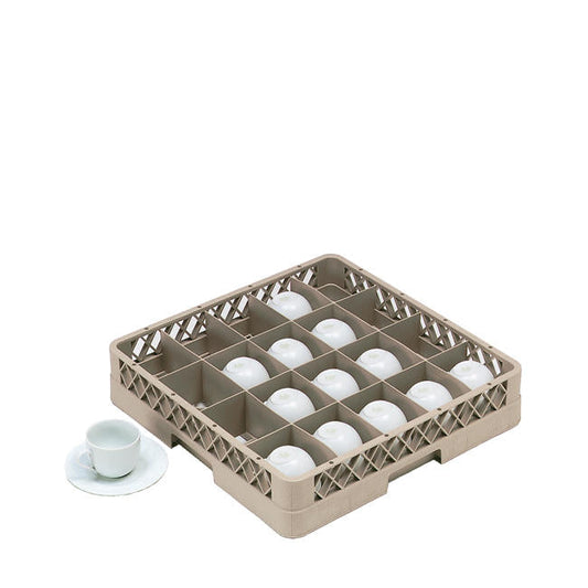 Vollrath Full Size 20 Compartment Beige Rack; 1 Each