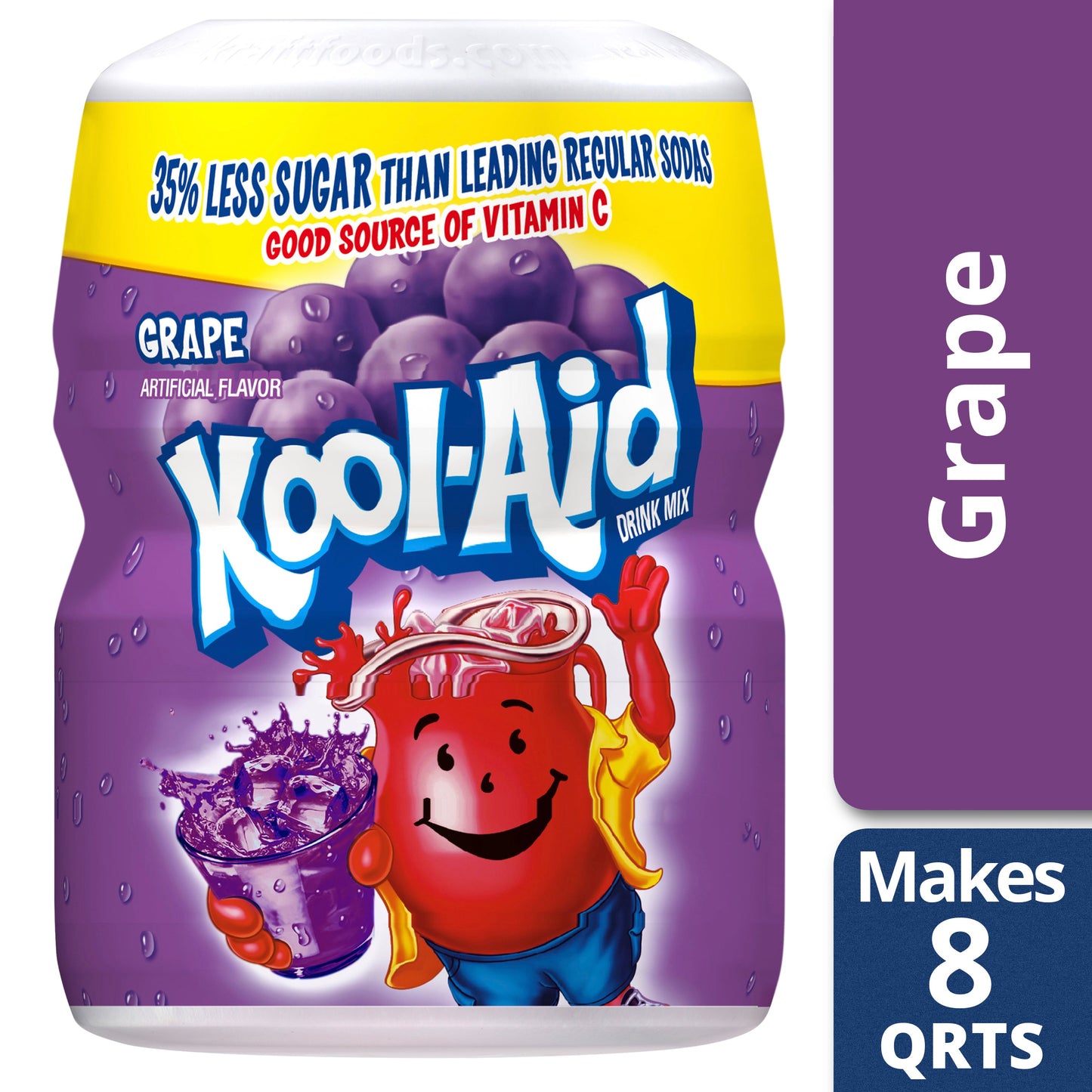 Kool-Aid Grape Beverage; 1.19 Pounds; 12 Per Case - High Mart Wholesale