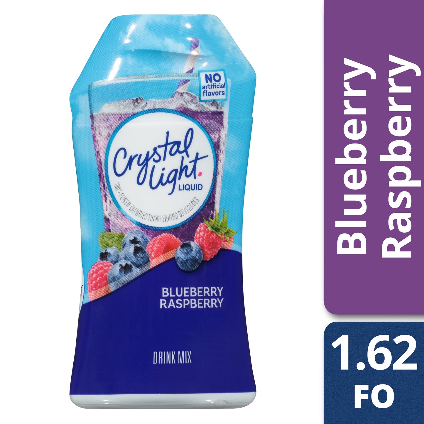Crystal Light Crystal Light Beverage Blueberry Raspberry; 1.62 Fluid Ounce; 12 Per Case - High Mart Wholesale