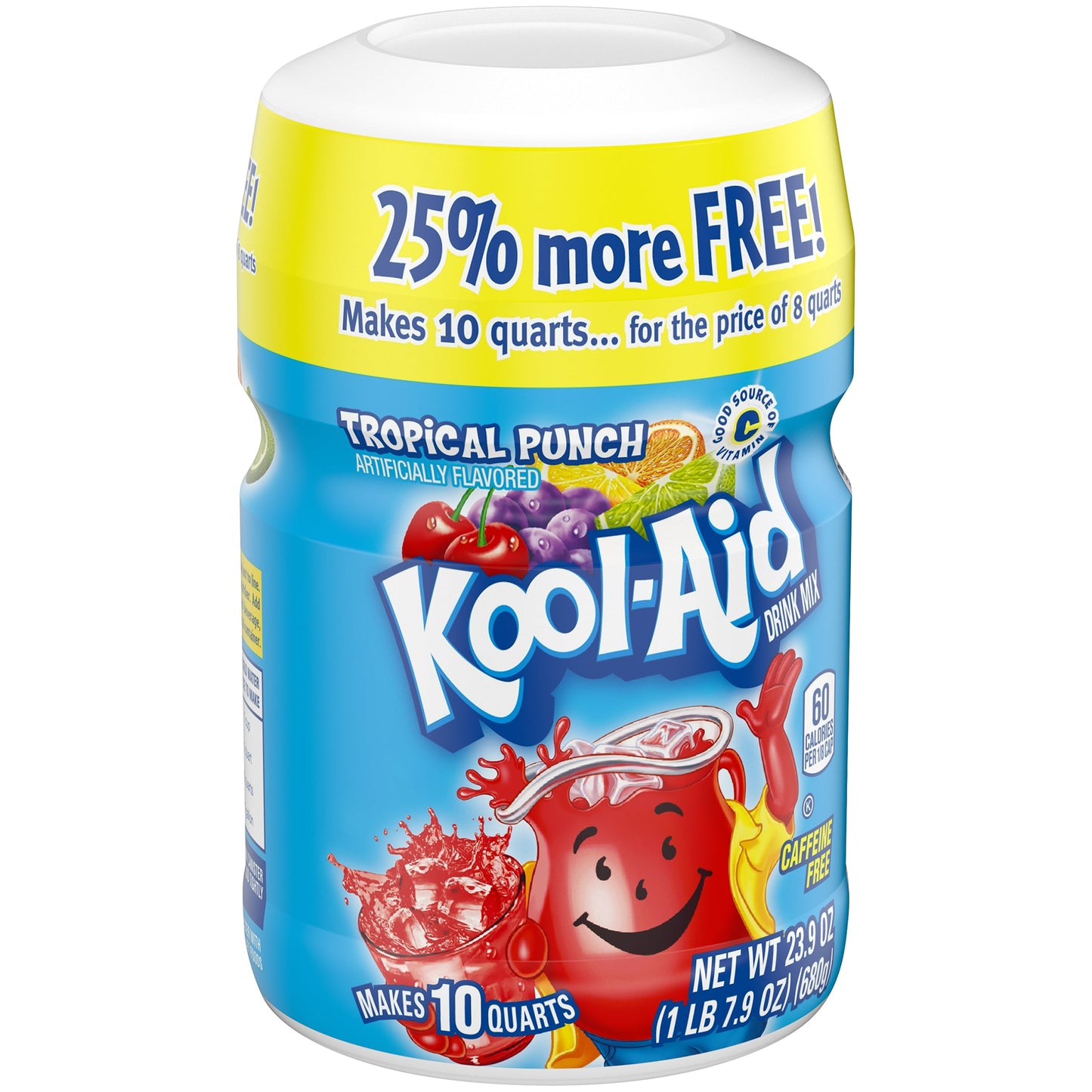 Kool-Aid Beverage Kool-Aid Tropical Punch Sugar Sweetened; 1.188 Pound; 12 Per Case - High Mart Wholesale