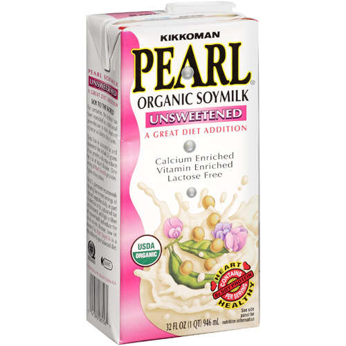 Kikkoman Soymilk Unsweetened Pearl; 32 Fluid Ounces; 12 Per Case - High Mart Wholesale